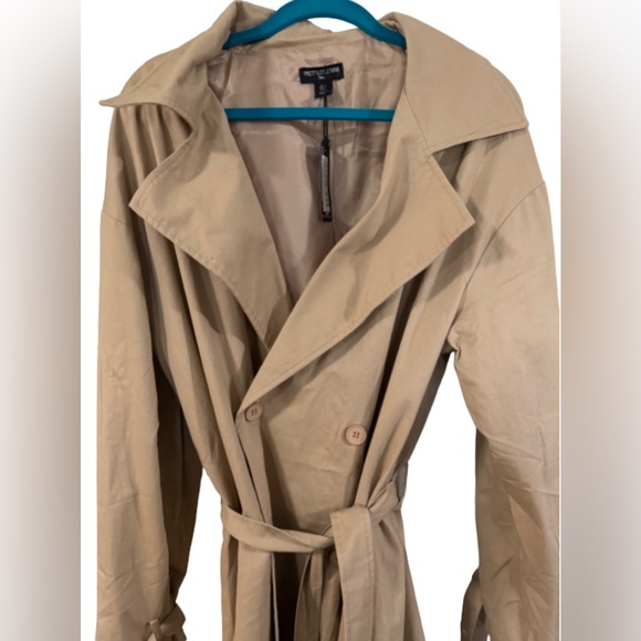 Pretty little thing camel trench coat - Picture 4 of 8